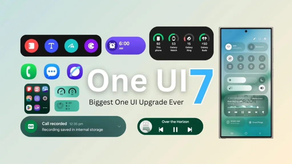 بهروزرسانی One UI 7