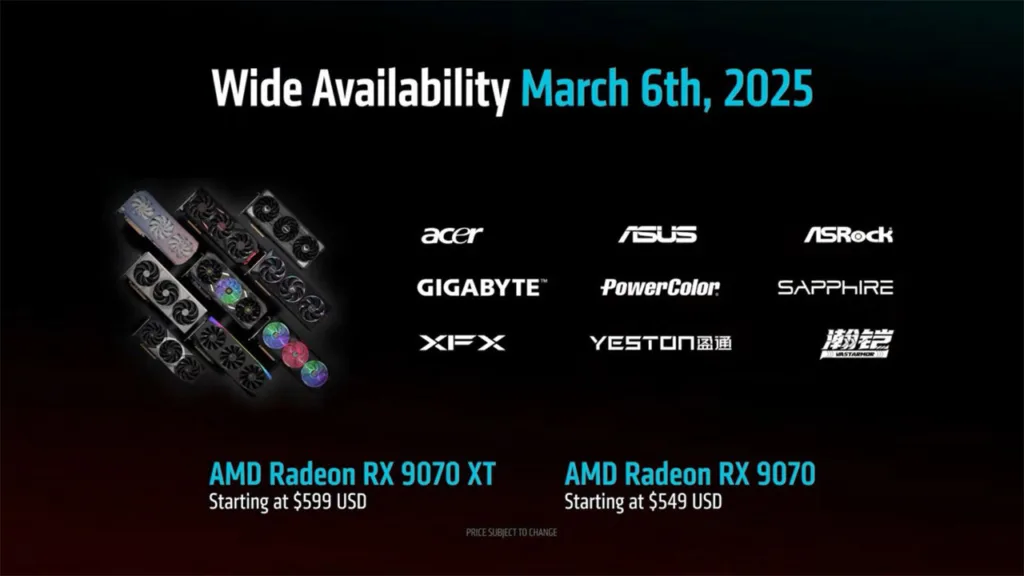 RX 9070 و RX 9070 XT
