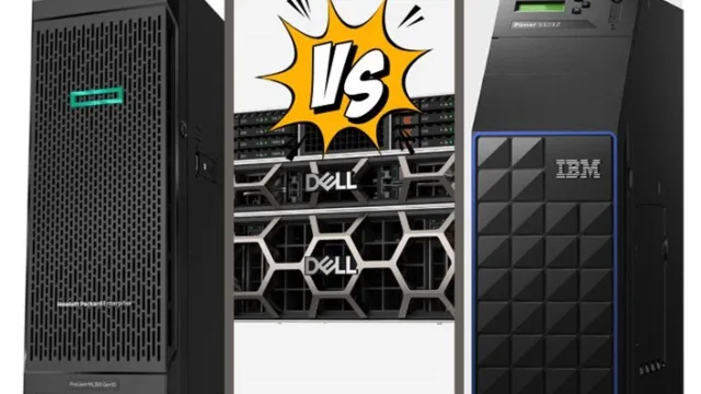 مقایسه سرورهای Dell، HPE و IBM؛ کدام یک را بخریم؟