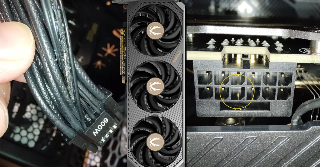مشکل ذوب کابل کارت گرافیک RTX 5070