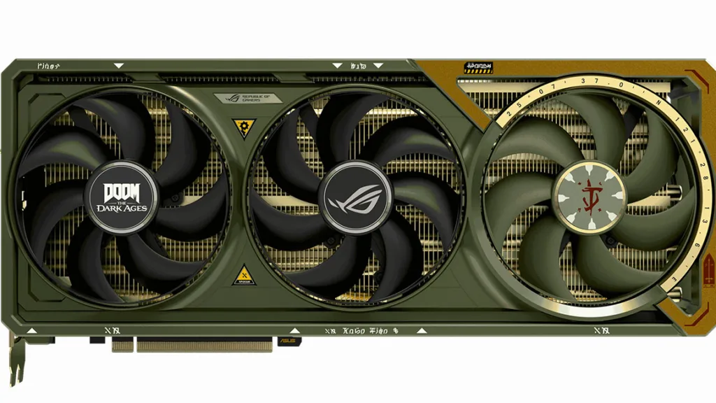 کارت گرافیک RTX 5080 DOOM Edition