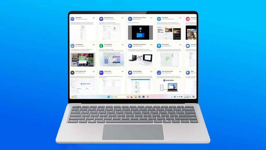 برنامه‌های سامسونگ در ویندوز