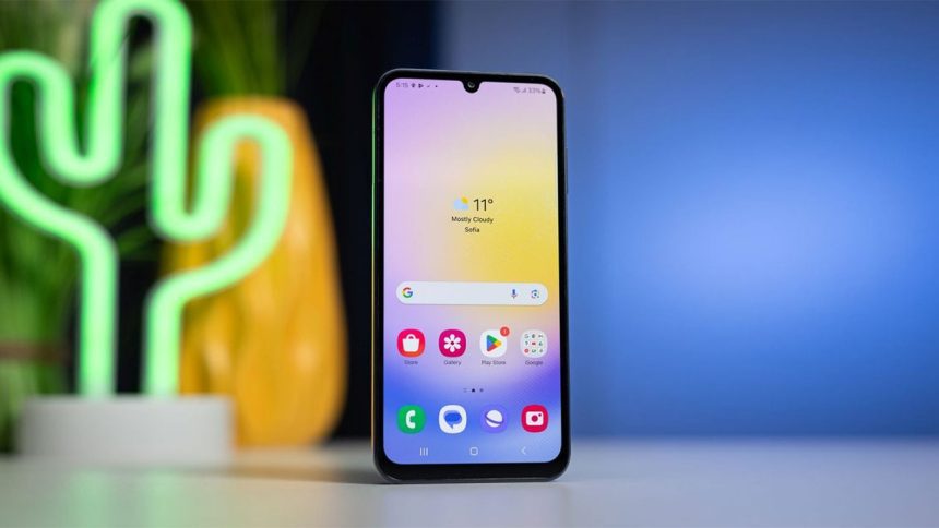 آپدیت One UI 7 سامسونگ برای گلکسی A25