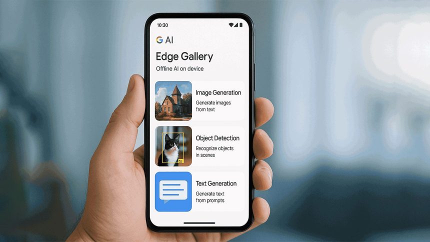 هوش مصنوعی آفلاین با AI Edge Gallery