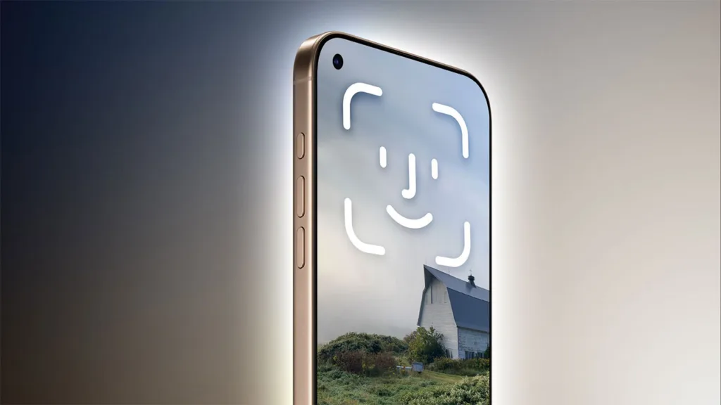 آیفون 18 پرو با Face ID زیر نمایشگر