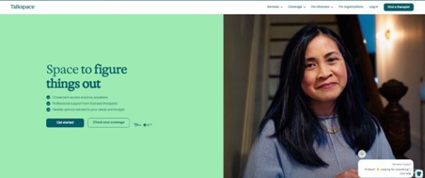 پلتفرم Talkspace