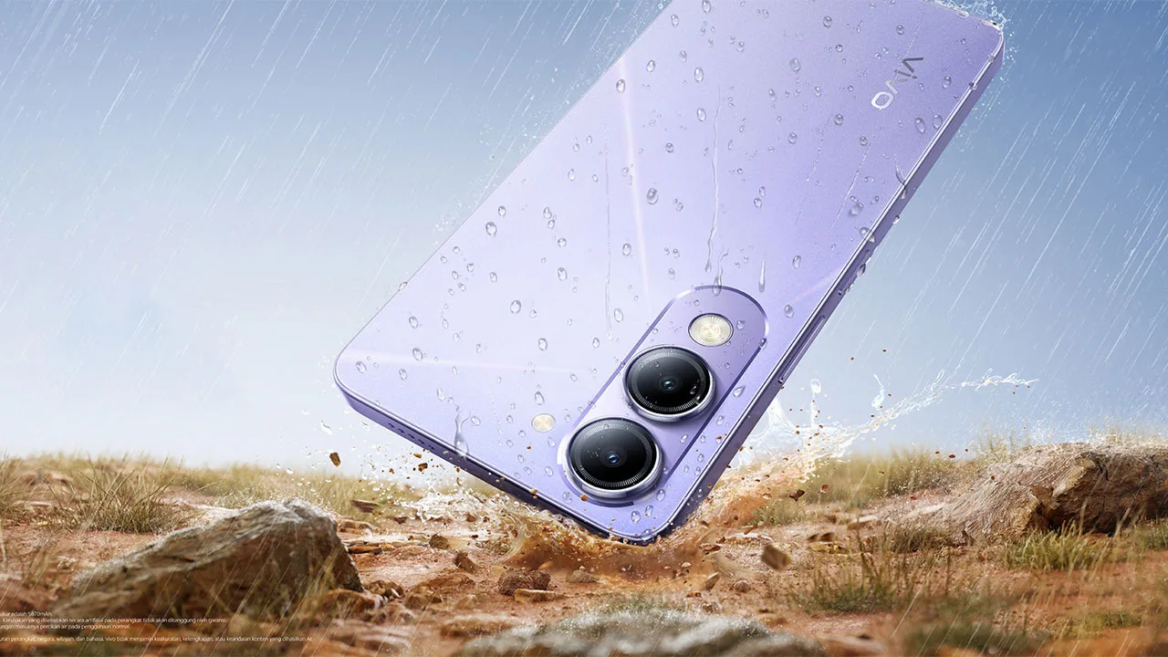 ویوو Y04s با نمایشگر 90 هرتز، باتری 6000 میلی آمپری و استاندارد IP64 معرفی شد
