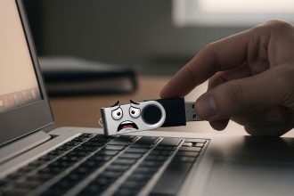 جدا کردن امن USB