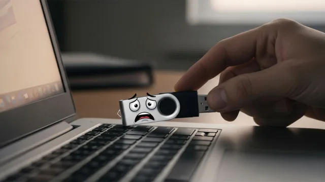 جدا کردن امن USB