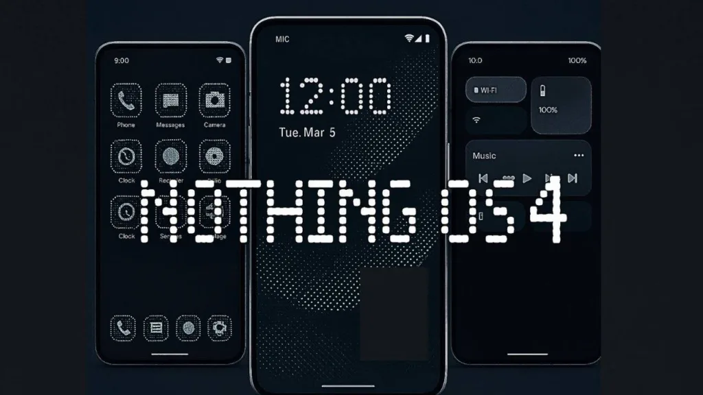 Nothing OS 4.0 با تنظیمات سریع جدید و حالت تاریک بهتر معرفی شد