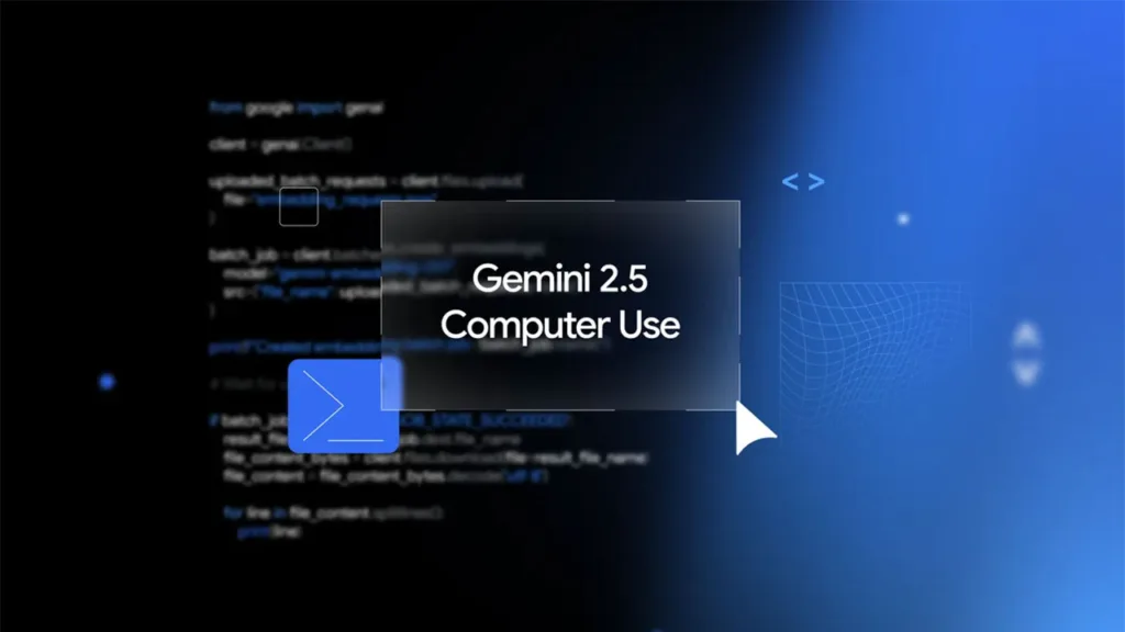 مدل Gemini 2.5 Computer Use گوگل