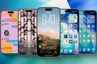 تنظیم شفافیت Liquid Glass