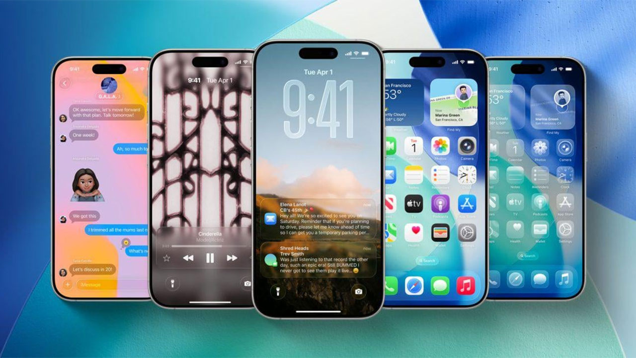 تنظیم شفافیت Liquid Glass در iOS 26.1؛ ویژگی جدید برای سفارشی‌سازی رابط کاربری