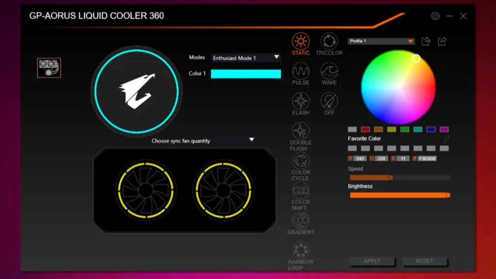 نرم افزار RGB