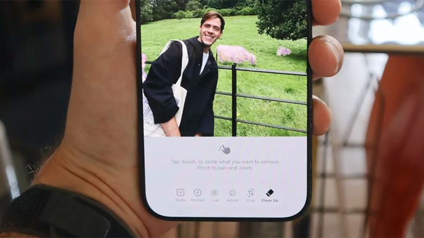 ویرایش عکس اپل با هوش مصنوعی