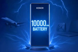 گوشی آنر با باتری 10000 میلی آمپر ساعتی