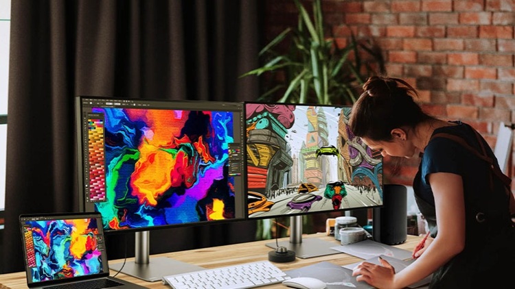 راهنمای انتخاب بهترین مانیتور برای طراحی و کارهای گرافیکی 2025
