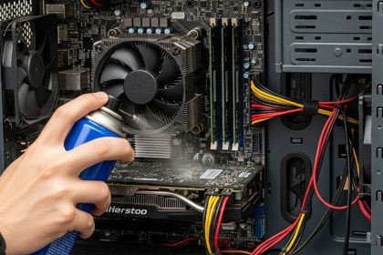 تمیز کردن کامپیوتر