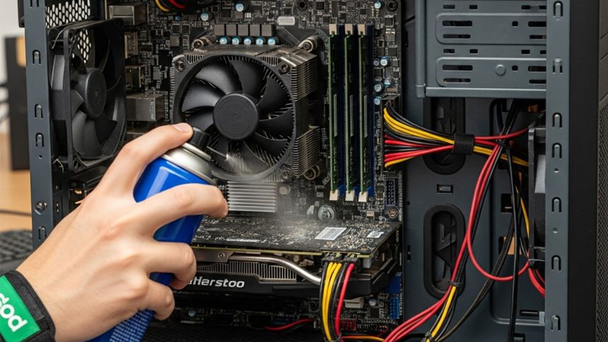 تمیز کردن کامپیوتر