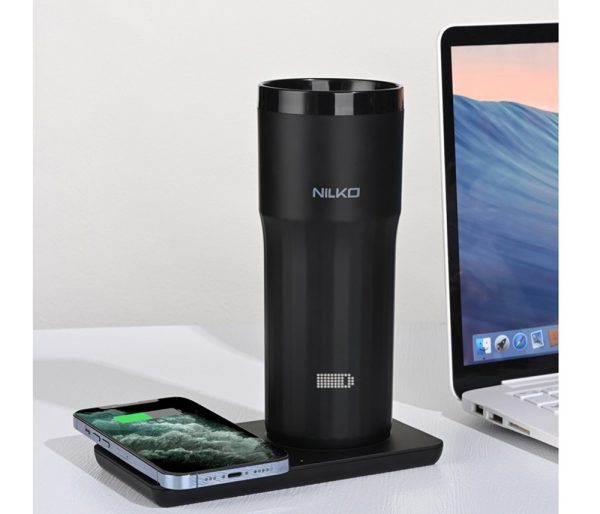 نوآوری در دنیای نوشیدنیهای هوشمند؛ معرفی ماگ نیلکو با قابلیت شارژ Magsafe قابلیت شارژ بی سیم موبایل با پایه ماگ هوشمند نیلکو