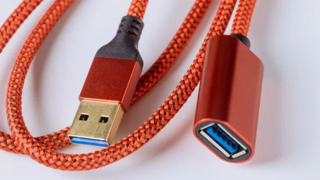 طول کابل USB