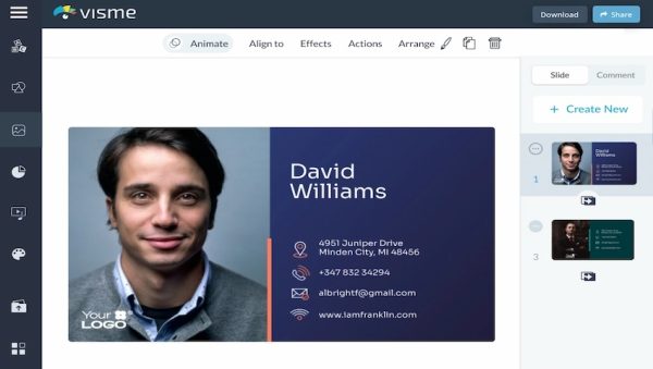 طراحی کارت با هوش مصنوعی