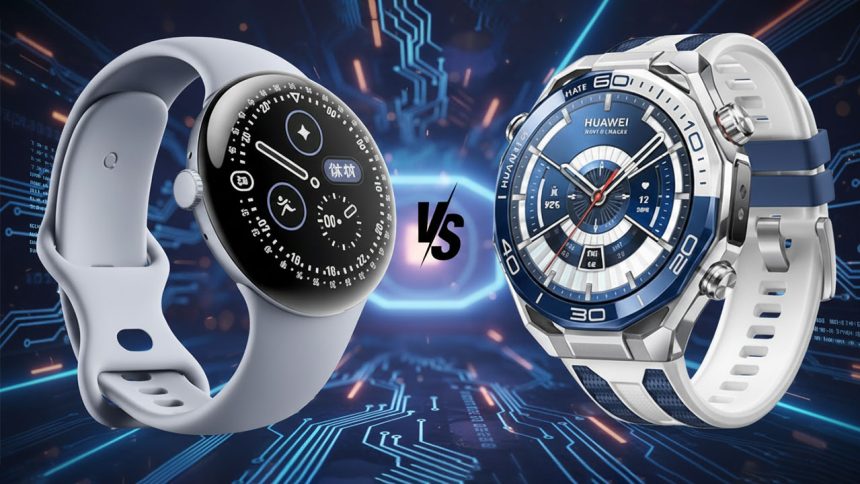 مقایسه پیکسل واچ 4 و هواوی واچ آلتیمیت 2