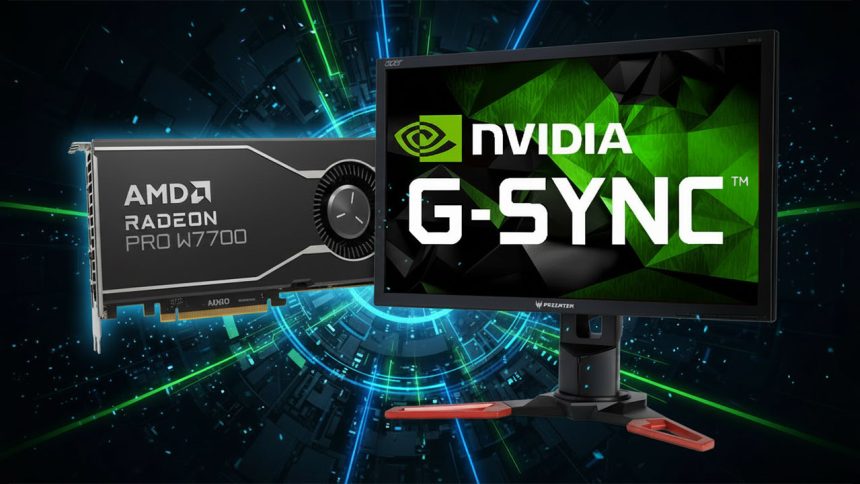 مانیتور G-Sync با کارت گرافیک AMD
