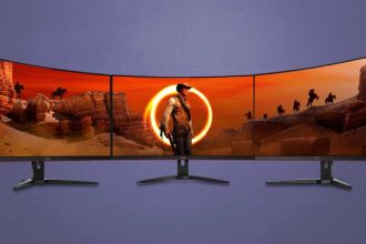 گیمینگ بدون مرز با مانیتورهای خمیده AOC و Philips