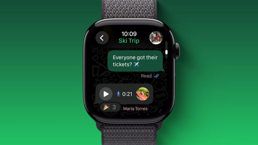 واتساپ برای اپل واچ