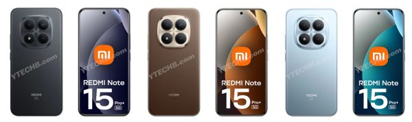 مشخصات و قیمت جهانی سری ردمی نوت 15 فاش شد ردمی نوت 15 پرو پلاس