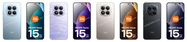 مشخصات و قیمت جهانی سری ردمی نوت 15 فاش شد ردمی نوت 15 پرو