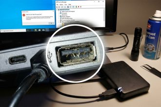 خرابی پورت USB