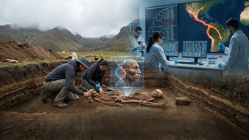 بقایای 6000 ساله کلمبیا