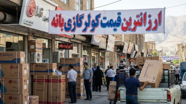 ارزانترین قیمت کولر گازی بانه