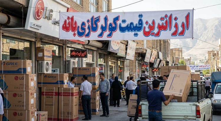 ارزانترین قیمت کولر گازی بانه