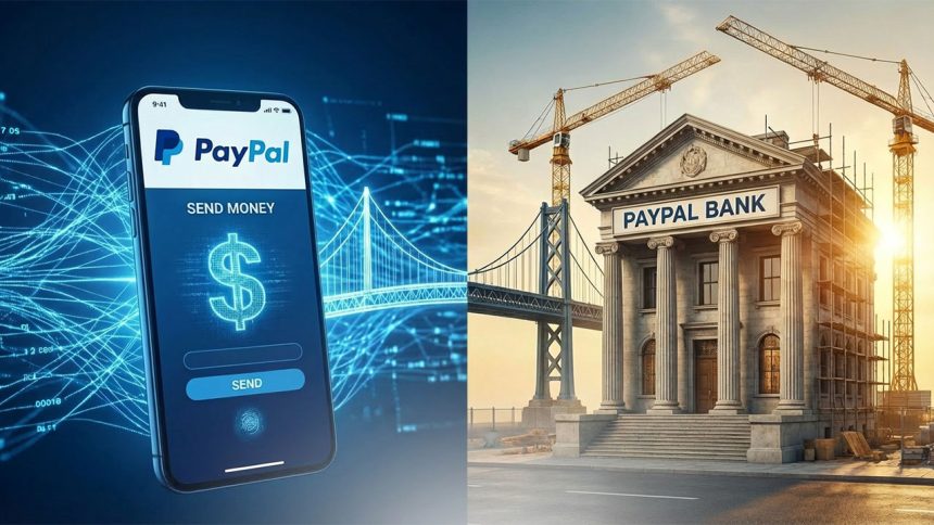 بانک شدن پی پال