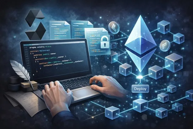 Solidity چیست و چگونه در بلاکچین اتریوم استفاده میشود؟