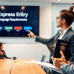 مدرک زبان مورد نیاز برای مهاجرت به کانادا از طریق اکسپرس اینتری چیست؟