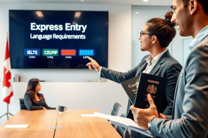 مدرک زبان مورد نیاز برای مهاجرت به کانادا از طریق اکسپرس اینتری چیست؟