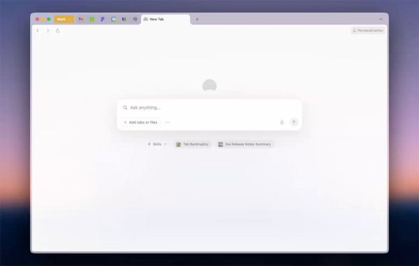 مرورگر هوش مصنوعی Dia