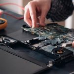 تعویض چیپ باتری لپ تاپ