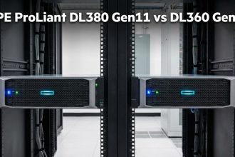 مقایسه سرورهای HPE ProLiant DL380 Gen11 و DL360 Gen11؛ کدام یک انتخاب بهتری است؟