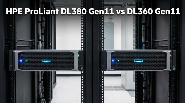 مقایسه سرورهای HPE ProLiant DL380 Gen11 و DL360 Gen11؛ کدام یک انتخاب بهتری است؟
