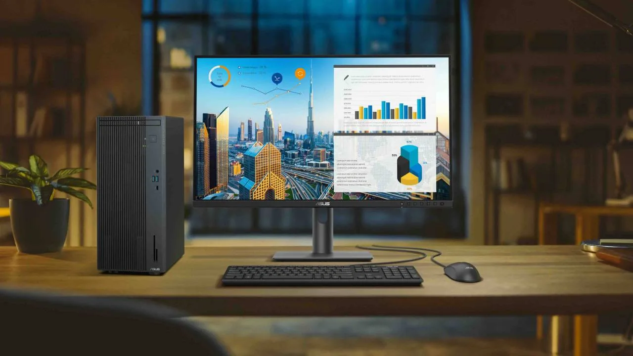 معرفی رایانه دسکتاپ ExpertCenter P500 ایسوس؛ قدرت AMD و RTX 5060 در ابعادی کوچک