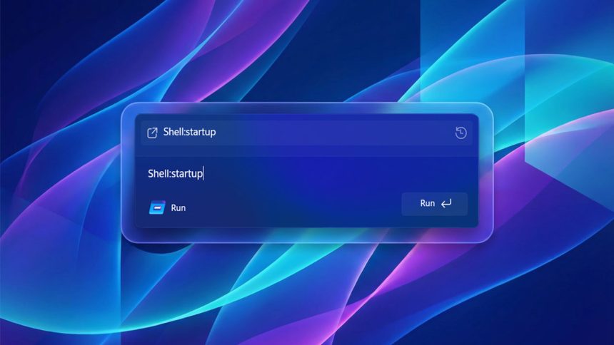 طراحی جدید کادر Run ویندوز 11