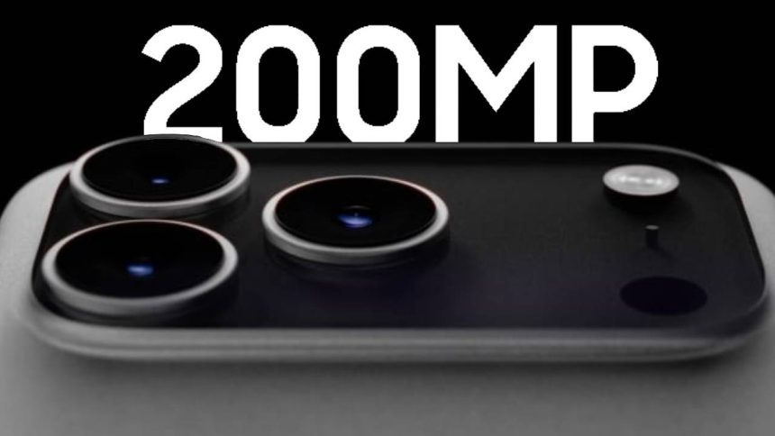 اولین آیفون با دوربین 200 مگاپیکسلی