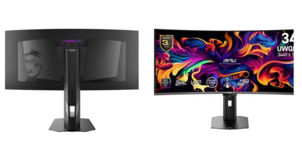 مانیتور گیمینگ MSI با پنل QD-OLED نسل 5 سامسونگ رونمایی شد مانیتور گیمینگ MSI MPG 341CQR