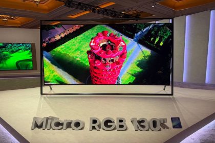 اولین تلویزیون 130 اینچی Micro RGB جهان