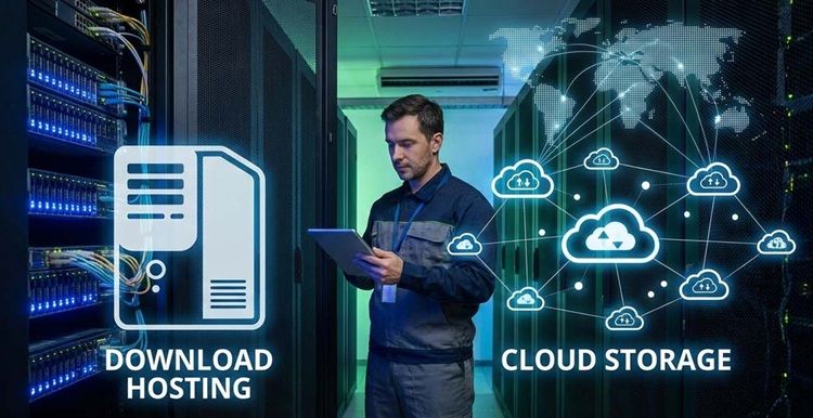 تفاوت هاست دانلود و فضای ابری چیست